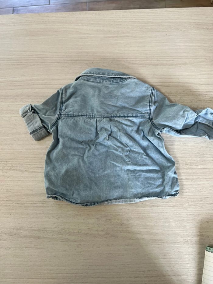 Chemise bleu In Extenso 3 mois - photo numéro 3