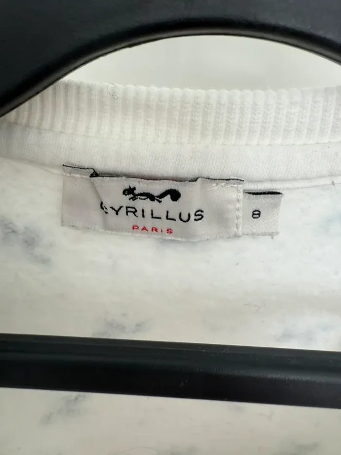 Sweat Cyrillus 8 ans - photo numéro 3