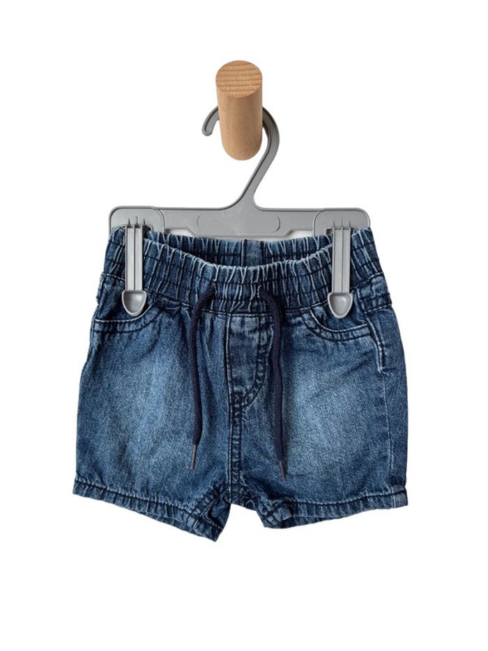 Short en jean bleu denim 100% coton - Zeeman 6 mois (68cm)
