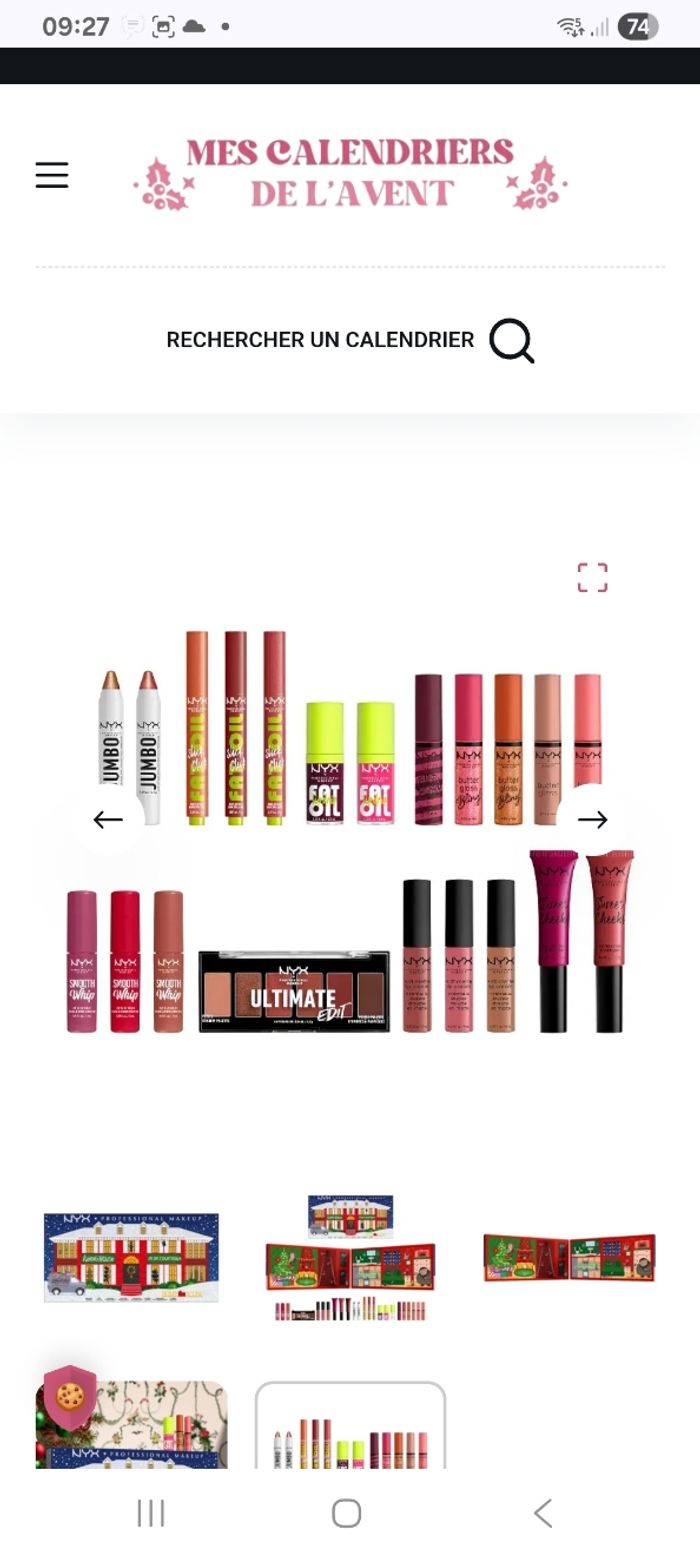 Calendrier eyeliner nyx - photo numéro 4