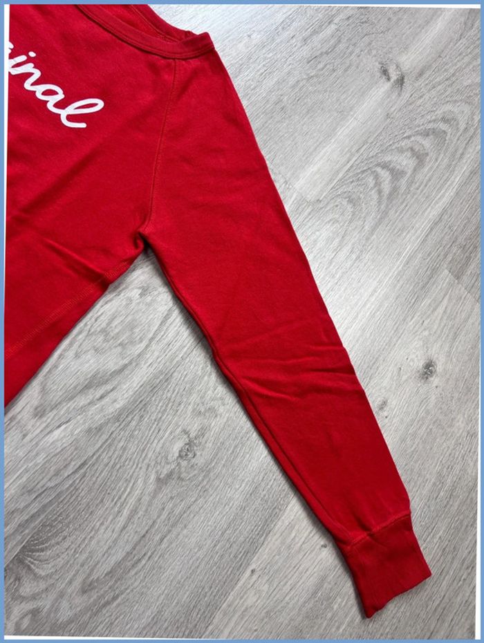 Pull GAP Rouge avec logo brodé Taille S - photo numéro 10