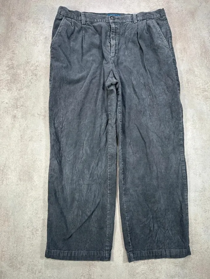 Pantalon Vintage En Velours Côtelé / Corduroy croft - photo numéro 2