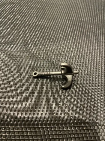 Playmobil ancre bateau gris anthracite foncé pirates port pièces détachées