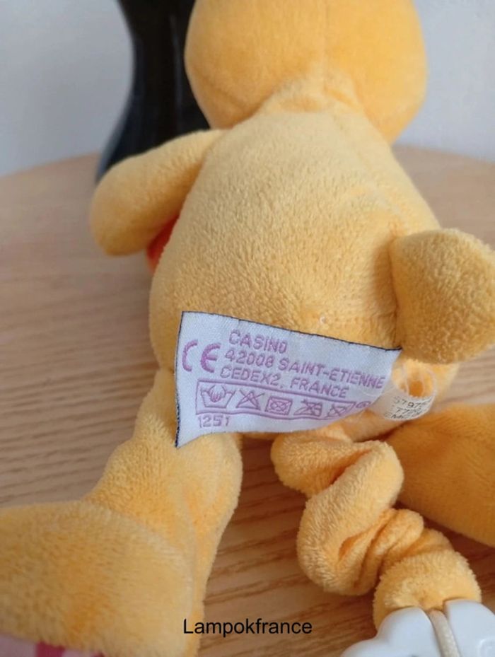 Peluche lapin casino boîte musicale veilleuse - photo numéro 3
