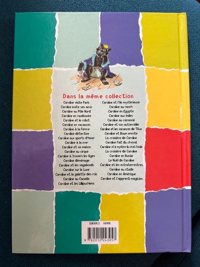 Livre Caroline et l’apprenti magicien sorcier couleurs multicolore Pierre Probst - photo numéro 2