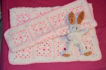 Couverture poupee 36 cm