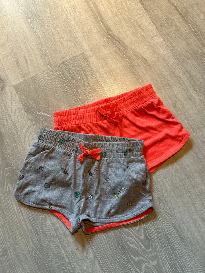 Lot de 2 shorts, 4 ans, Kiabi