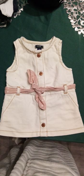 Robe en jeans Kiabi.