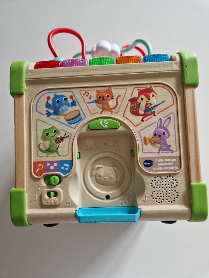 Cube nature multi activités interactif Vtech - photo numéro 4