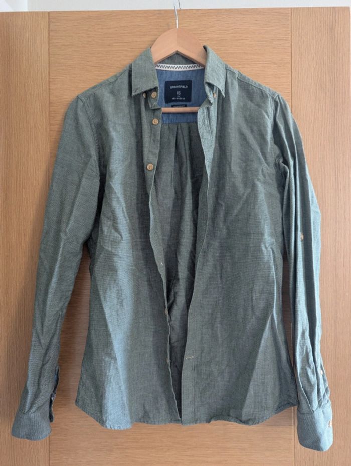 Chemise verte