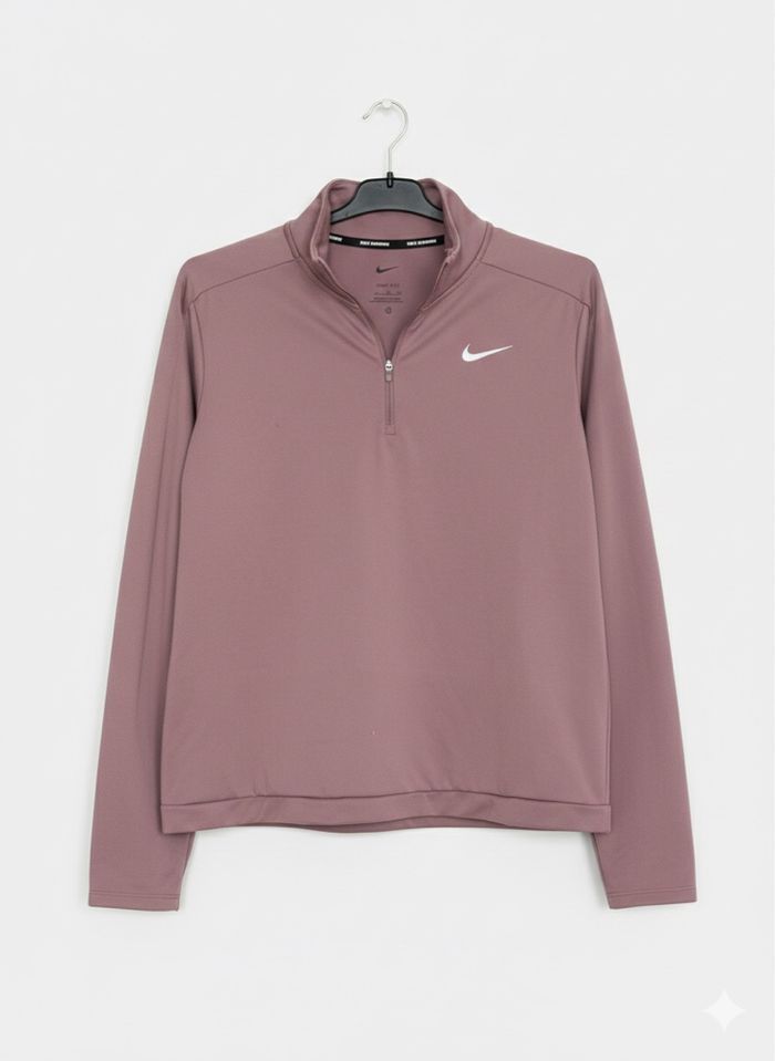 Haut Nike Running Dri-Fit rose – manches longues – XL - photo numéro 1