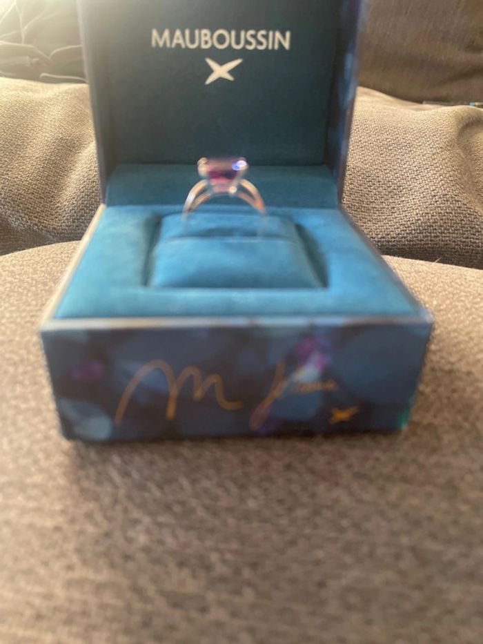 Bague mauboussin geule d’amour pierre violette - photo numéro 5
