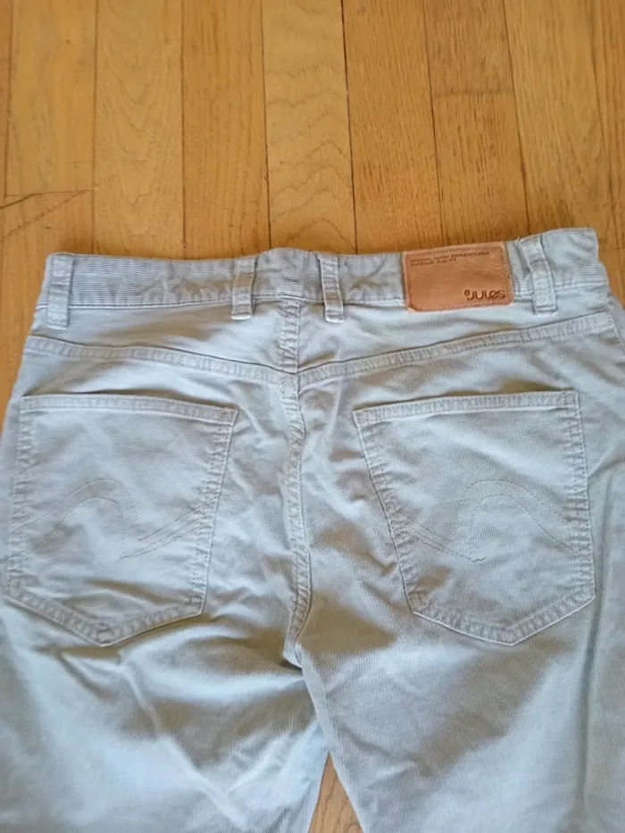 Pantalon homme effet velours cottelé Jules Straight taille 36 (W27 L34) - photo numéro 11