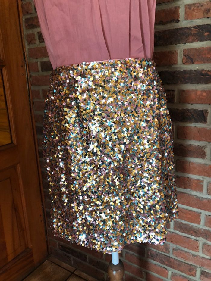 Jupe à sequins naf naf - n e u ve