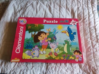 Puzzle Dora l'exploratrice enfant 104 grandes pièces - complet, vérifié