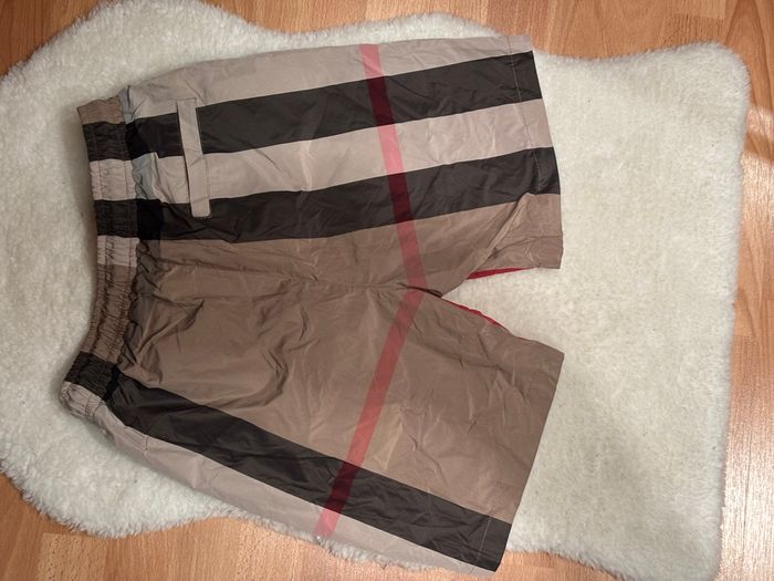 Short de Bain à carreau Fashion Burberry - photo numéro 6