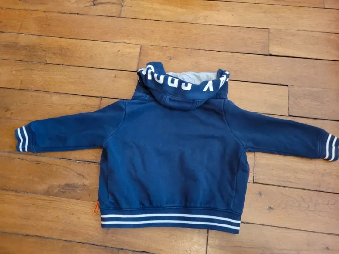 Gilet polaire zippé à capuche - Verbaudet - photo numéro 5