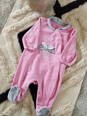 Pyjama velour rose