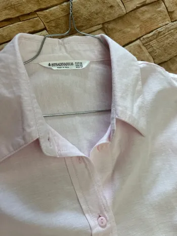 Camicia rosa Stradivarius XS