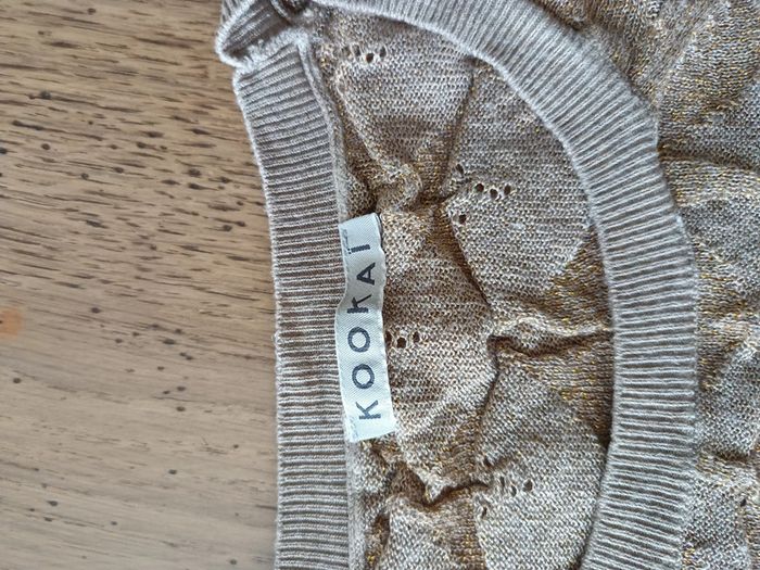 Pull ajouré Kookaï taille 2 - photo numéro 2