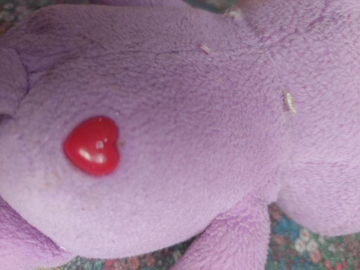 #3 Peluche bisounours jemini sucette violet - photo numéro 4