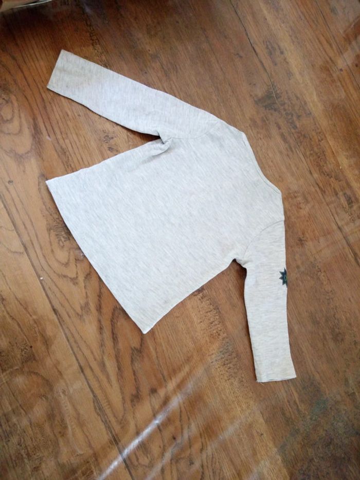 Tee-shirt manches longues écussons - photo numéro 4