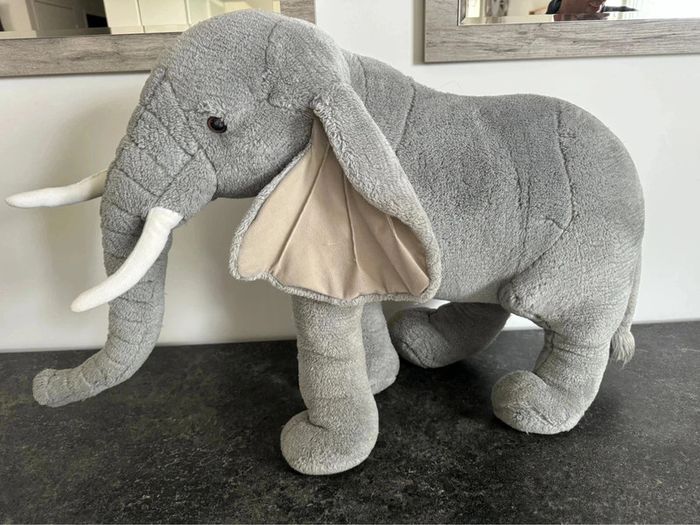 Peluche géante éléphant - photo numéro 3