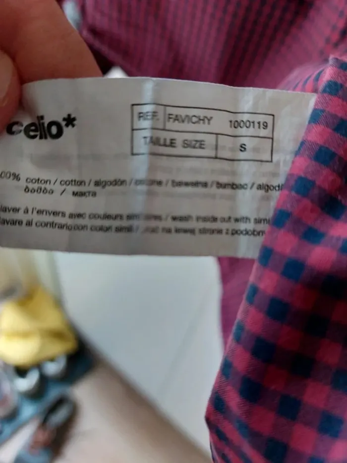 Chemise homme Celio slim fit taille S - photo numéro 3