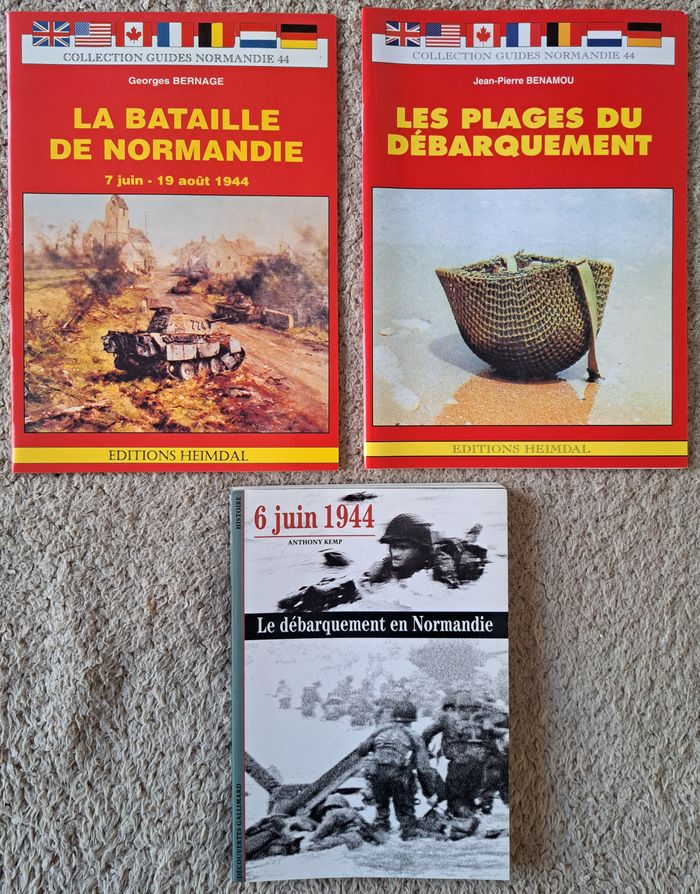 📚 Lot de divers documents livres magazines 2ème Guerre Mondiale et Débarquement de Normandie - photo numéro 4