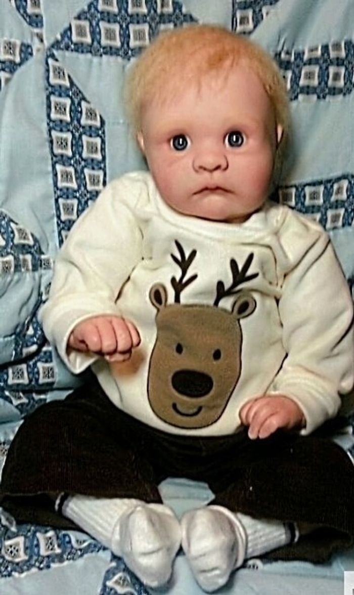 Kit de poupée Cooper par Jessica Schenk (non peint) - Fin de série, rare. - photo numéro 8