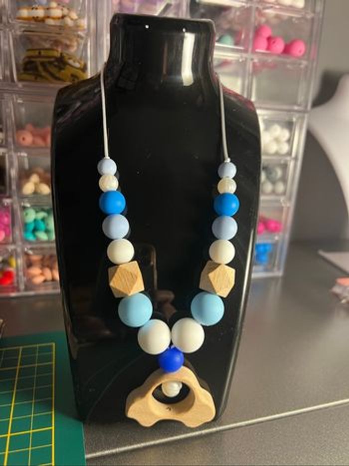 Collier d allaitement ou de portage à personnaliser - photo numéro 6