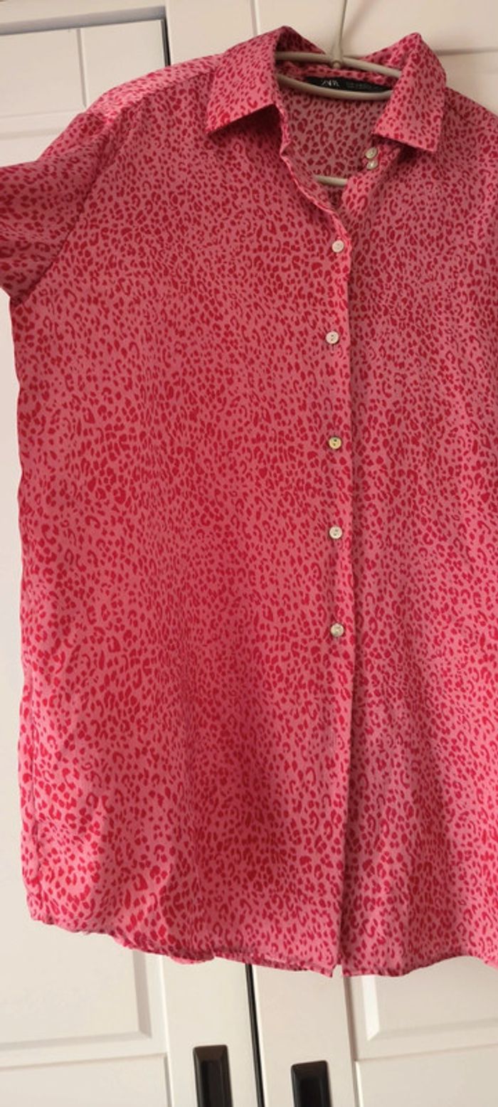 Chemise très fluide zara over size parfait état - photo numéro 5