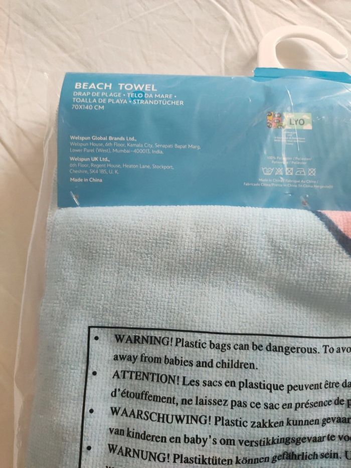 Drap de plage Stitch Disney Home - photo numéro 6