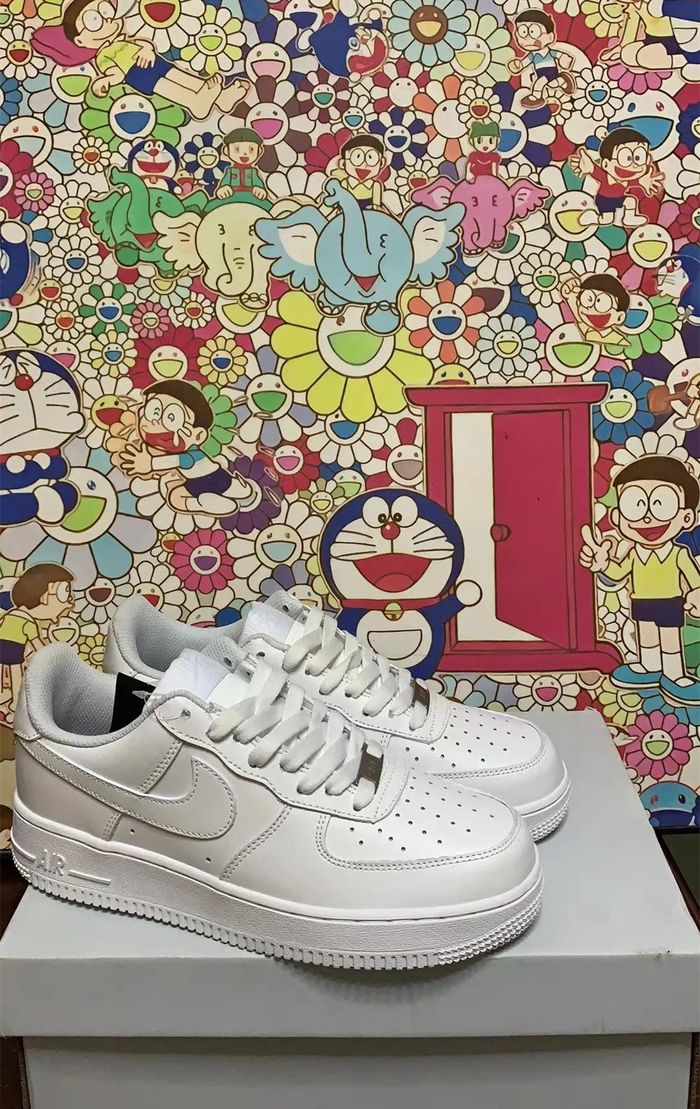 Nike Air Force 1 Low '07 White 38.5 - photo numéro 3