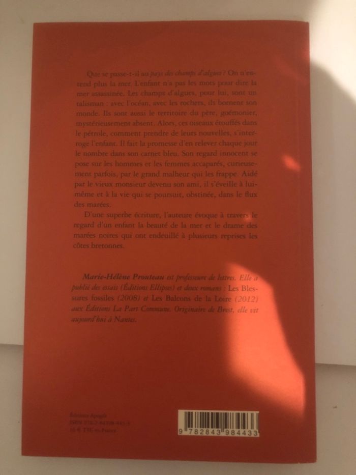 L’enfant des vagues - Marie Hélène Prouteau - photo numéro 2
