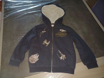 Veste zippée 4 ans Star Wars