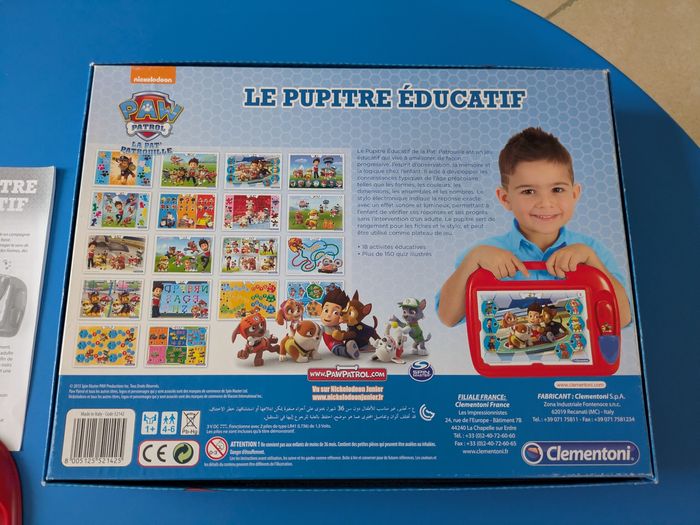 Pupitre éducatif Pat patrouille - photo numéro 10