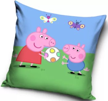 COUSSIN PEPPA PIG 40x40CM - NEUF