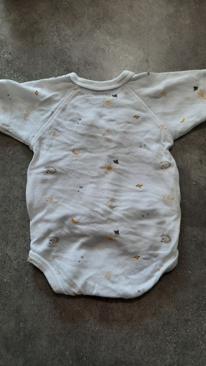 Lot de 3 bodies 1 mois - photo numéro 7