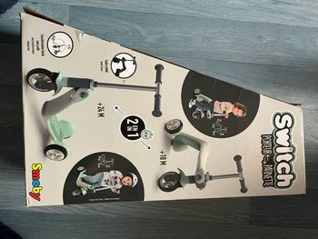 Porteur switch smoby neuf