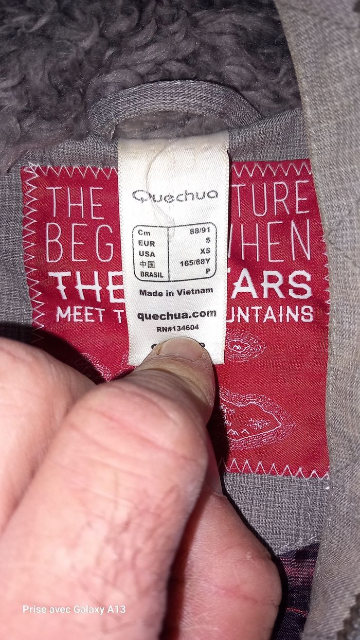 Veste queshua - photo numéro 7