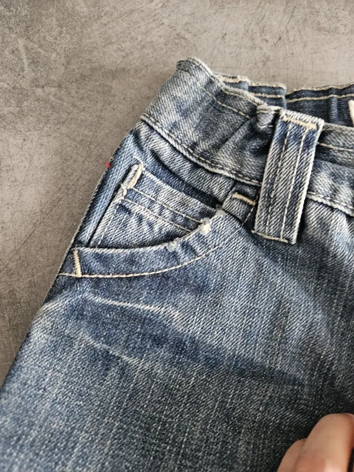 Jean droit garçon - Taille 7 ans (120cm) - Okaidi - Bleu - photo numéro 7