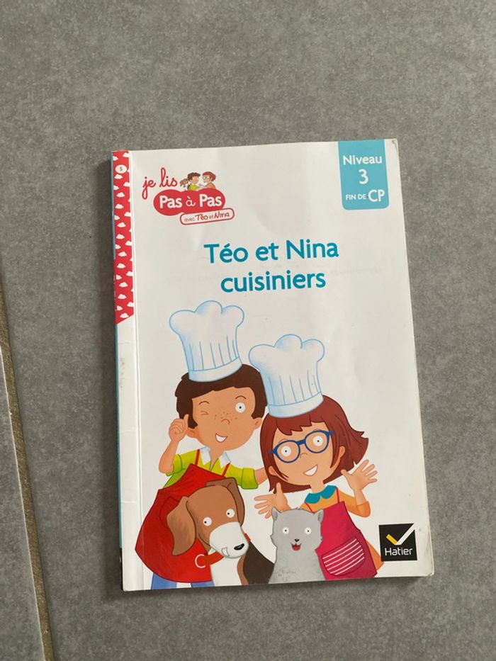 Livre Téo et Nina cuisiners