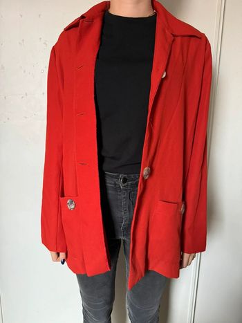 Blazer rouge/ orange