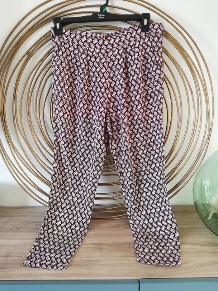 Pantalon fluide H&m bordeaux T36