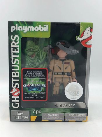 Boîte Playmobil Ghostbusters Édition limitée 35 ans N•70174 R.Stantz neuf