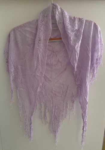 Châle lilas