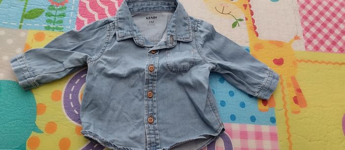 Chemise bébé garçon 1 mois