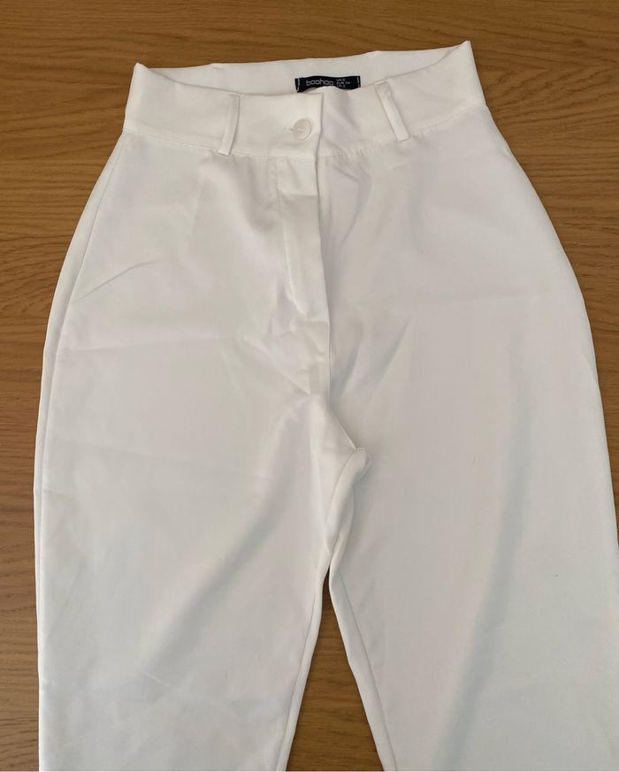 Boohoo Pantalon blanc Taille 34 - photo numéro 4