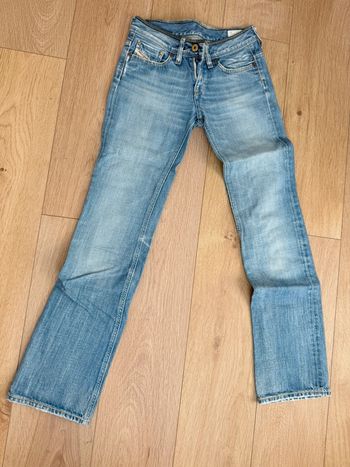 Pantalon jeans Diesel Bebel Wash 0070Z en W25/L32